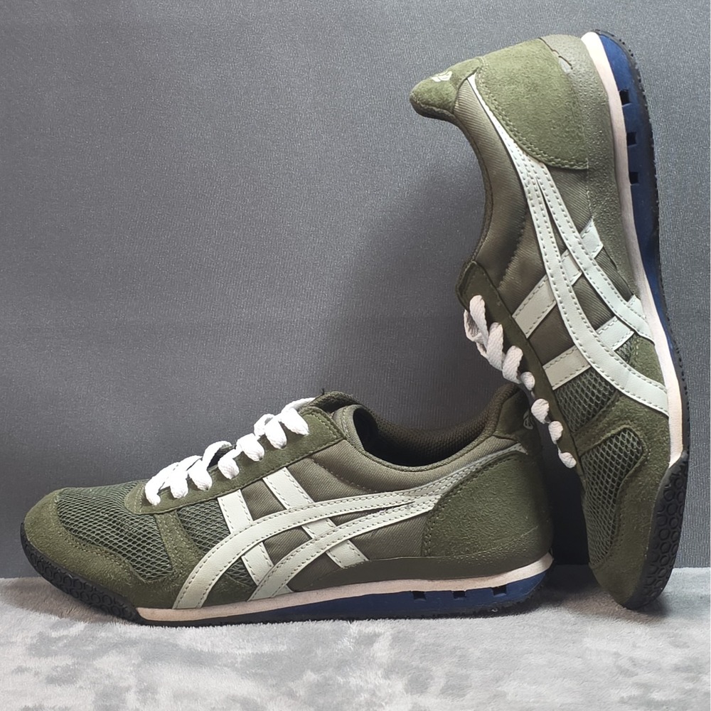 onitsuka tiger ultimate 81 US Size 7 Style F460119 TV Moss Green Suede
